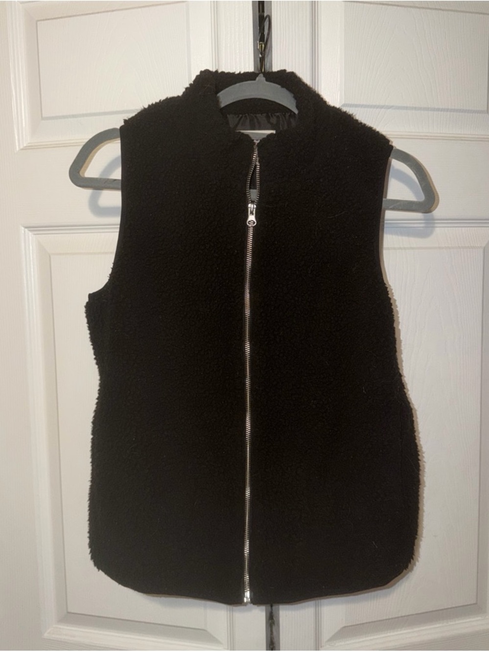 Mossimo Supply Co. Black Jacket with Red Logo Tag